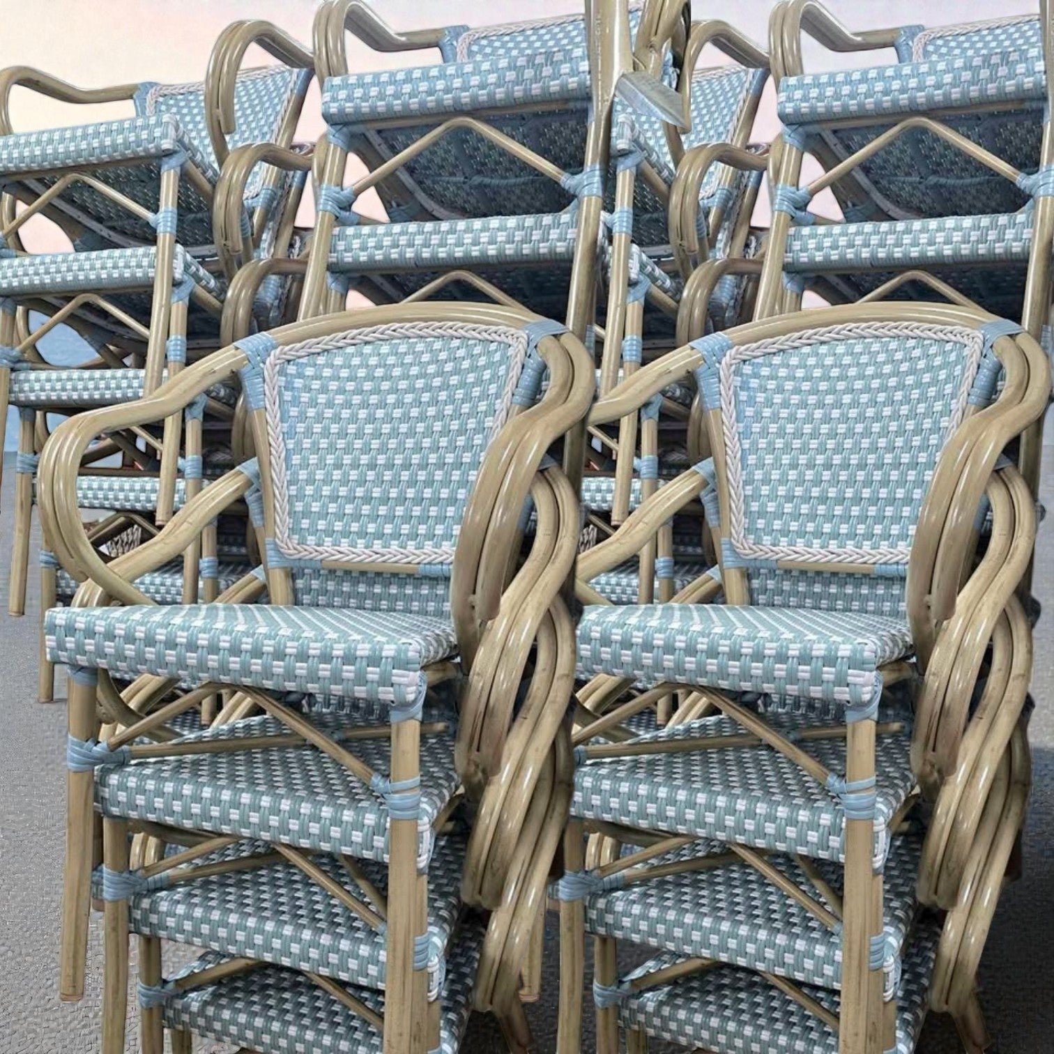 Naturally Cane Miami Bistro Chairs x86 Available