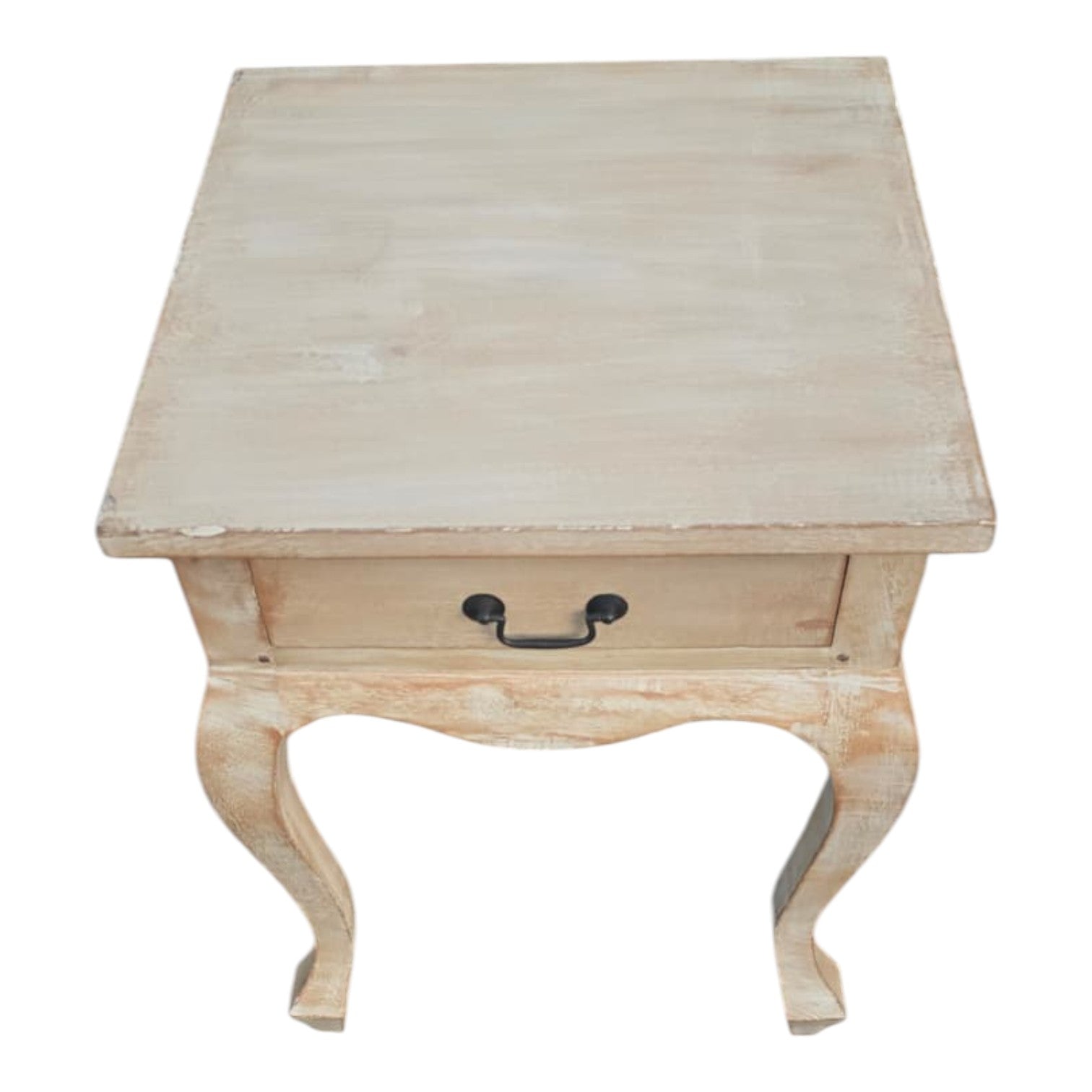 Oak Finish French Provincial Bedside Table (Dimensions: 60x45x45) (Priced Each)