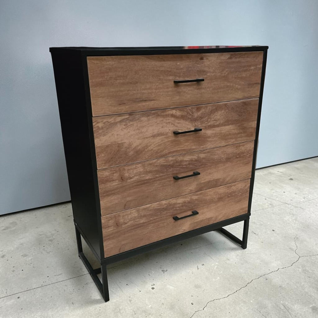 Oikiture 4 Chest Of Drawers (Dimensions: 80cm X 40cm X 100cm)