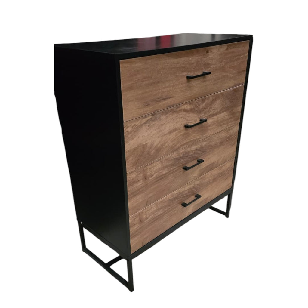 Oikiture 4 Chest Of Drawers (Dimensions: 80cm X 40cm X 100cm)