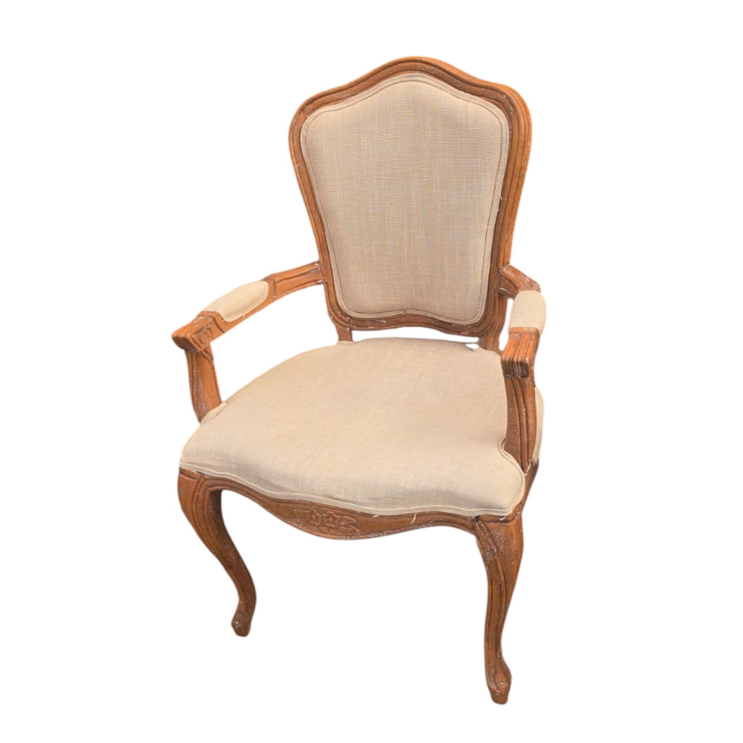 Pair Of Antique French Salon Armchairs (Dimensions: 98x62x52) (Priced Each)