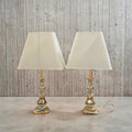 Pair Of Hollywood Regency Style Brass Table Lamps ($75 Each)
