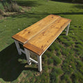 Pair Of Narrow Farmhouse Style Benchs ($99 Each)