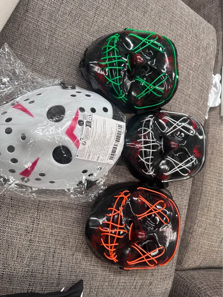 Decorative Masks Inspired by The Purge Film Series