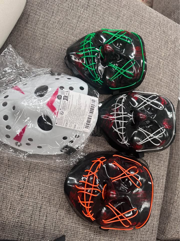 Decorative Masks Inspired by The Purge Film Series