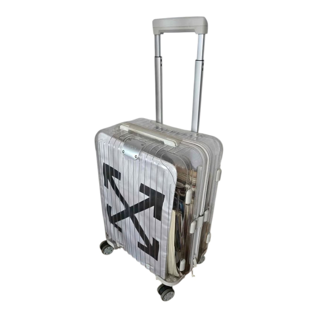 RIMOWA × OFF-WHITE White Cabin Suitcase + Amenity Kit – Limited Edition