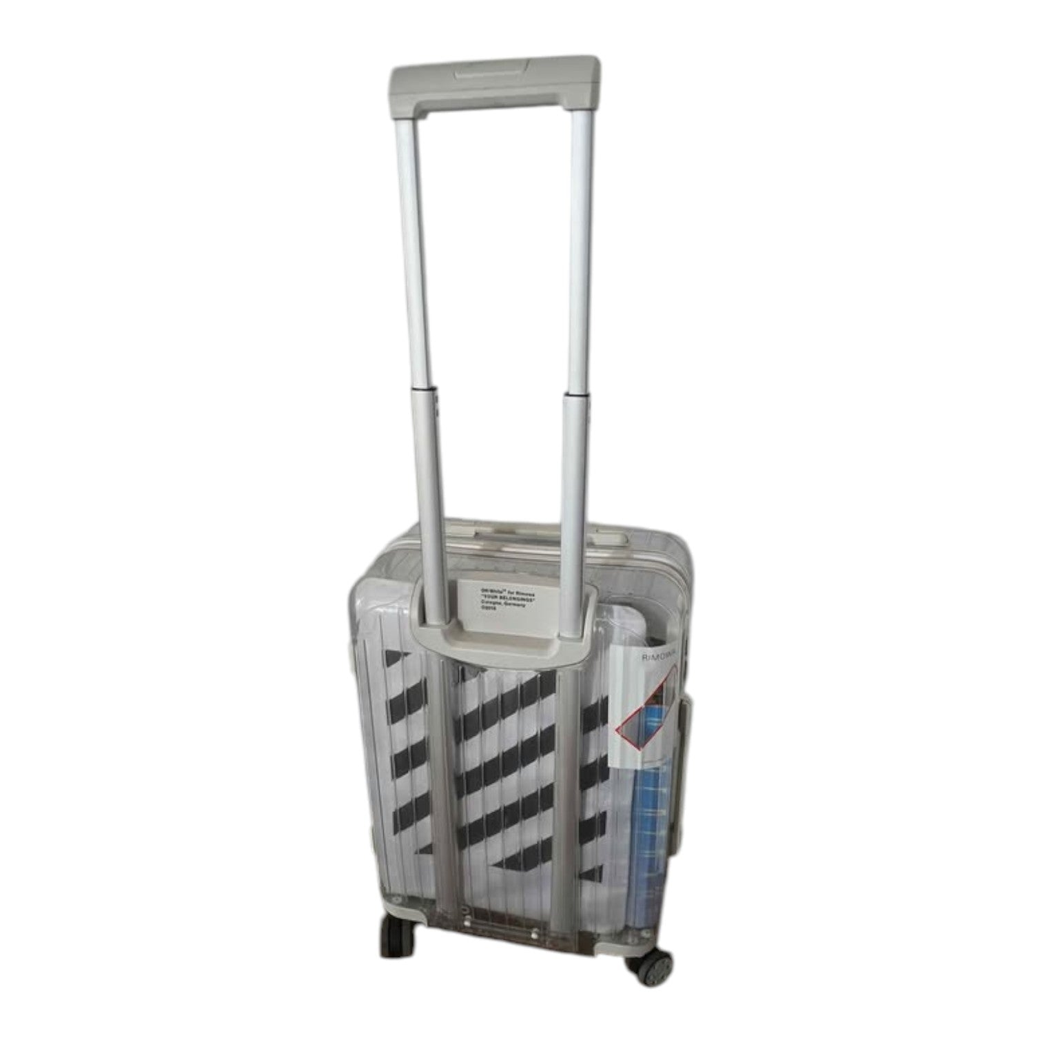 RIMOWA × OFF-WHITE White Cabin Suitcase + Amenity Kit – Limited Edition