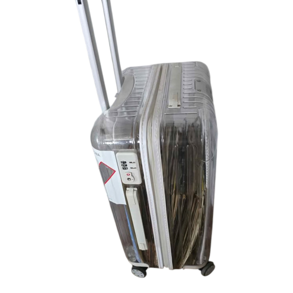 RIMOWA × OFF-WHITE White Cabin Suitcase + Amenity Kit – Limited Edition
