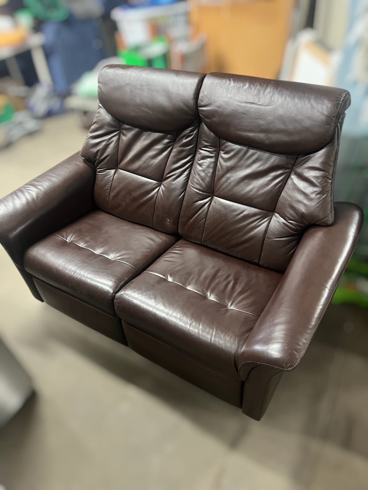 Reclining Sofa - Comfortable Two-Seater Lounge