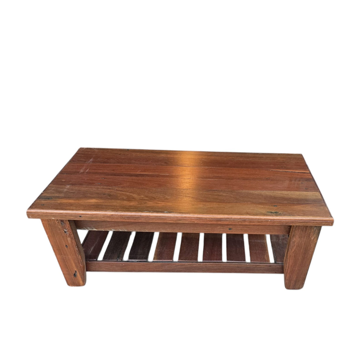 Rectangular Wooden Coffee Table (Dimensions: 46x120x60)