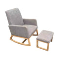 Rocking Chair with Stool