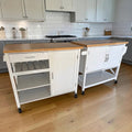 Rolling Kitchen Island, Kitchen Trolley, Utility Carts $230 Each