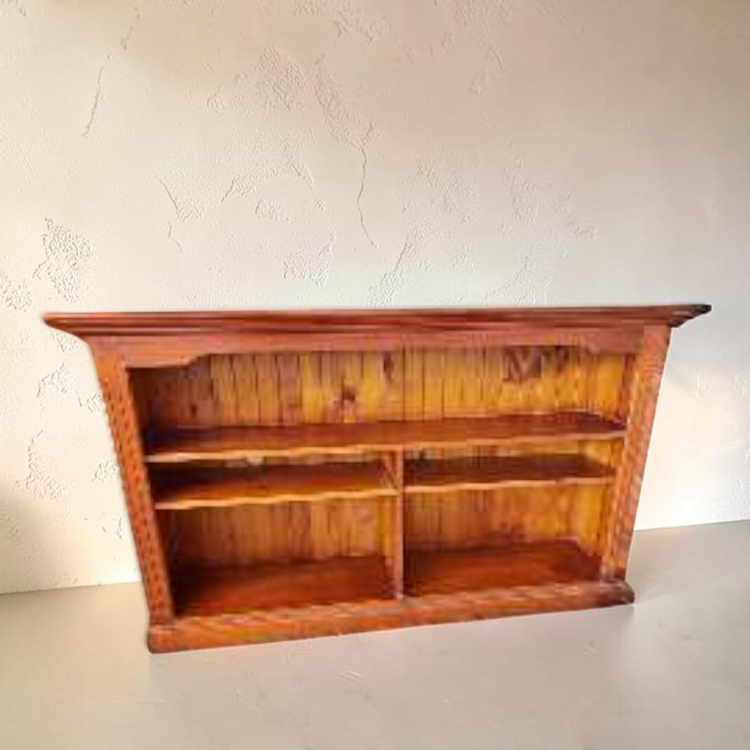Rustic Pine Buffet And Hutch