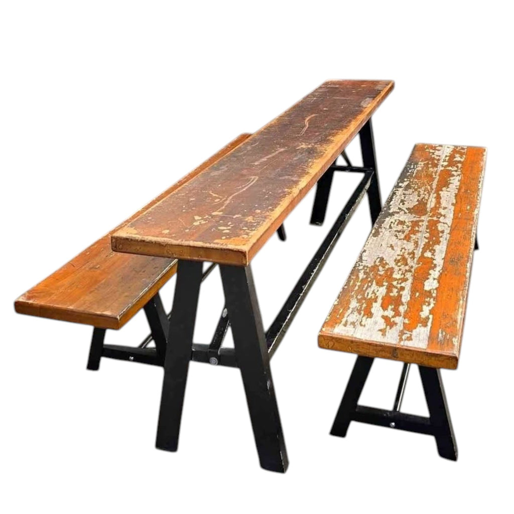 Rustic Wooden Industrial-style Tables X28 Available ($99 Each)