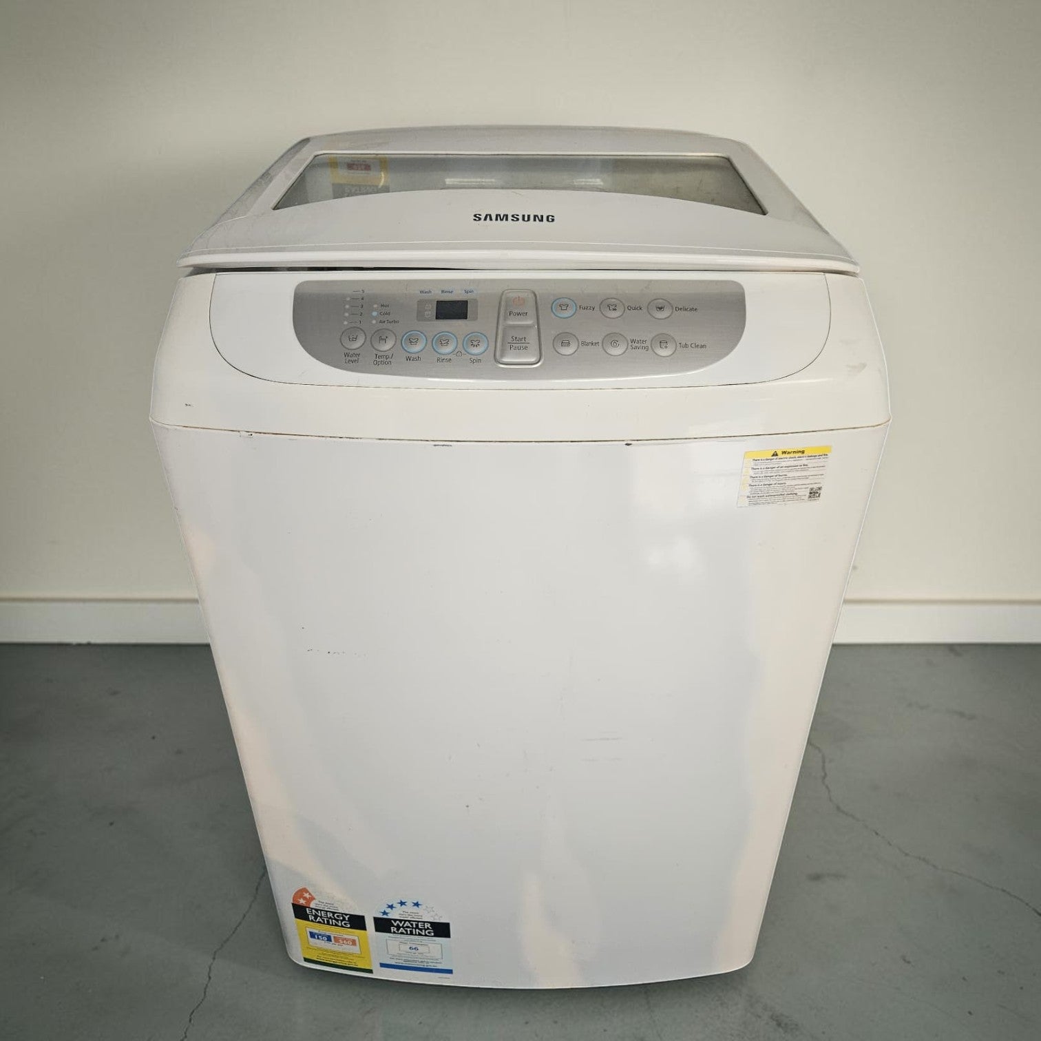 Samsung 6.5 Kg Automatic Washing Machine (WA65F5S2URW/SA)(Dimensions: 97x60x63)