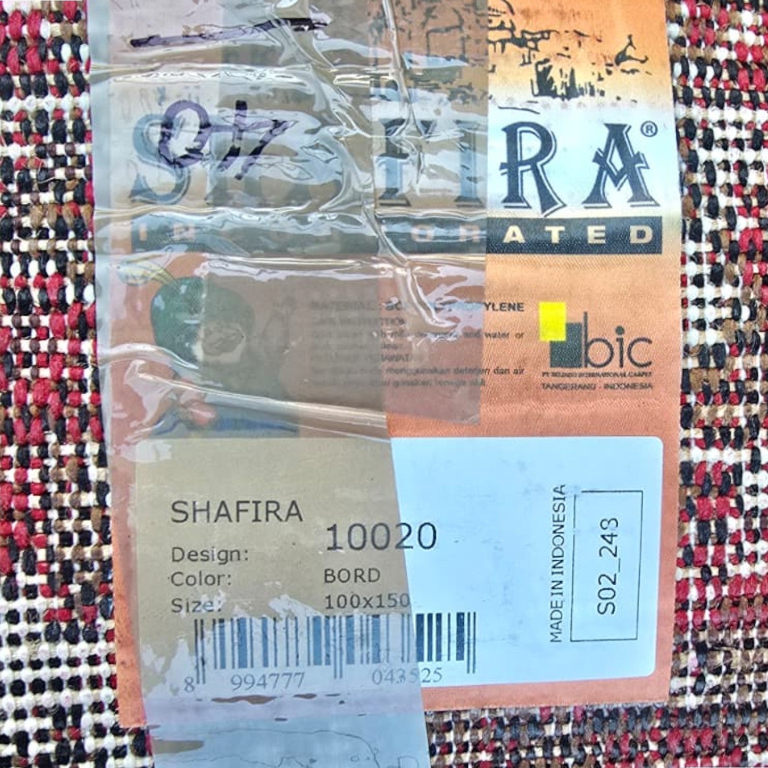 Shafira Floor Rug (Size: Approx. 3.3 Ft X 4.9 Ft) Made In Indonesia
