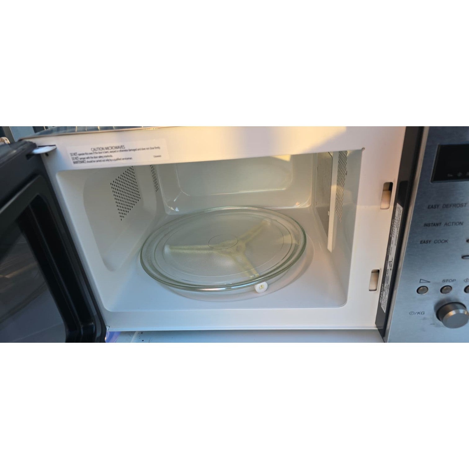 Sharp Carousel Stainless Steel Microwave Oven
