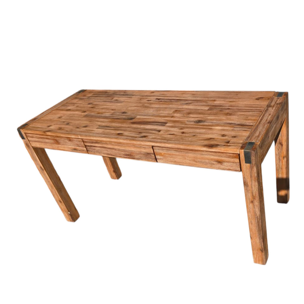 Silverwood Pewter Office Desk