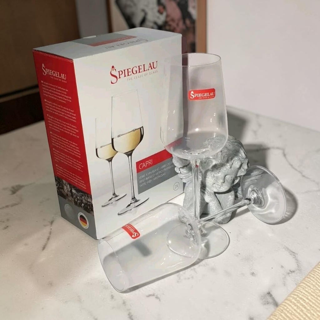 Spiegelau Capri Crystal White Wine Glasses Set Of Two