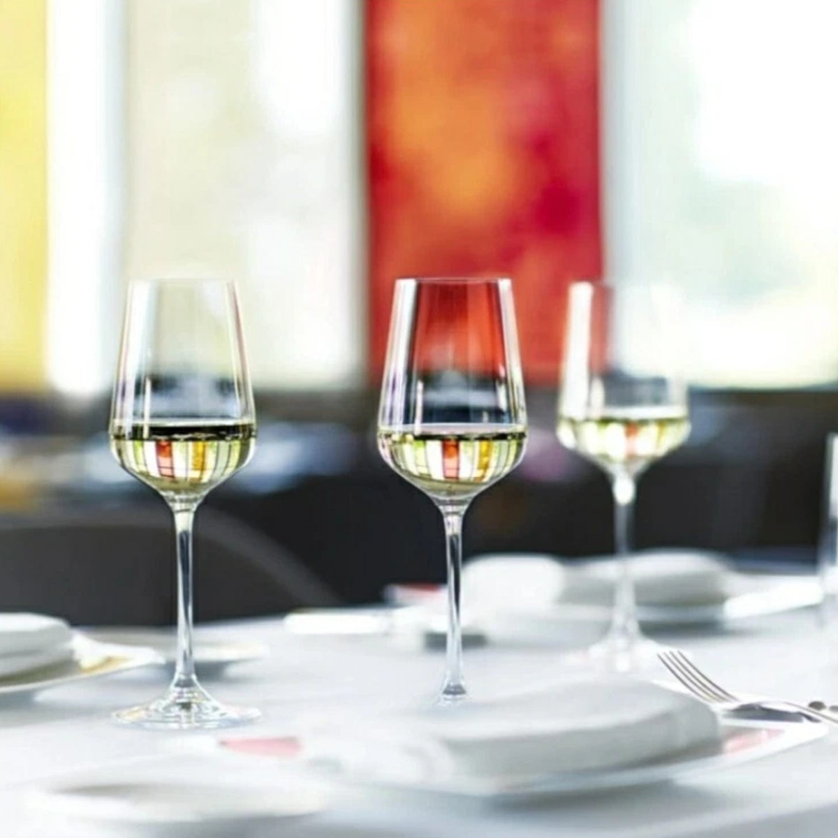 Spiegelau Capri Crystal White Wine Glasses Set Of Two