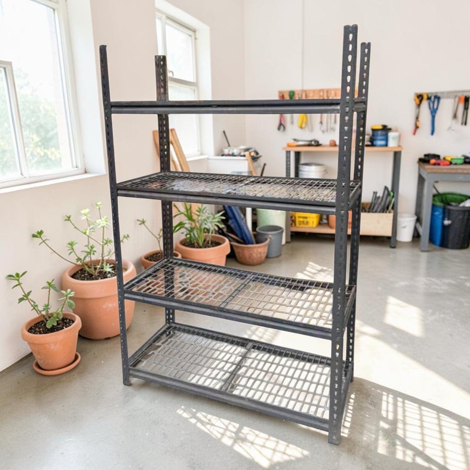 Organize Smart with This Adjustable Storage Rack