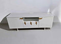 White Solid TV Unit