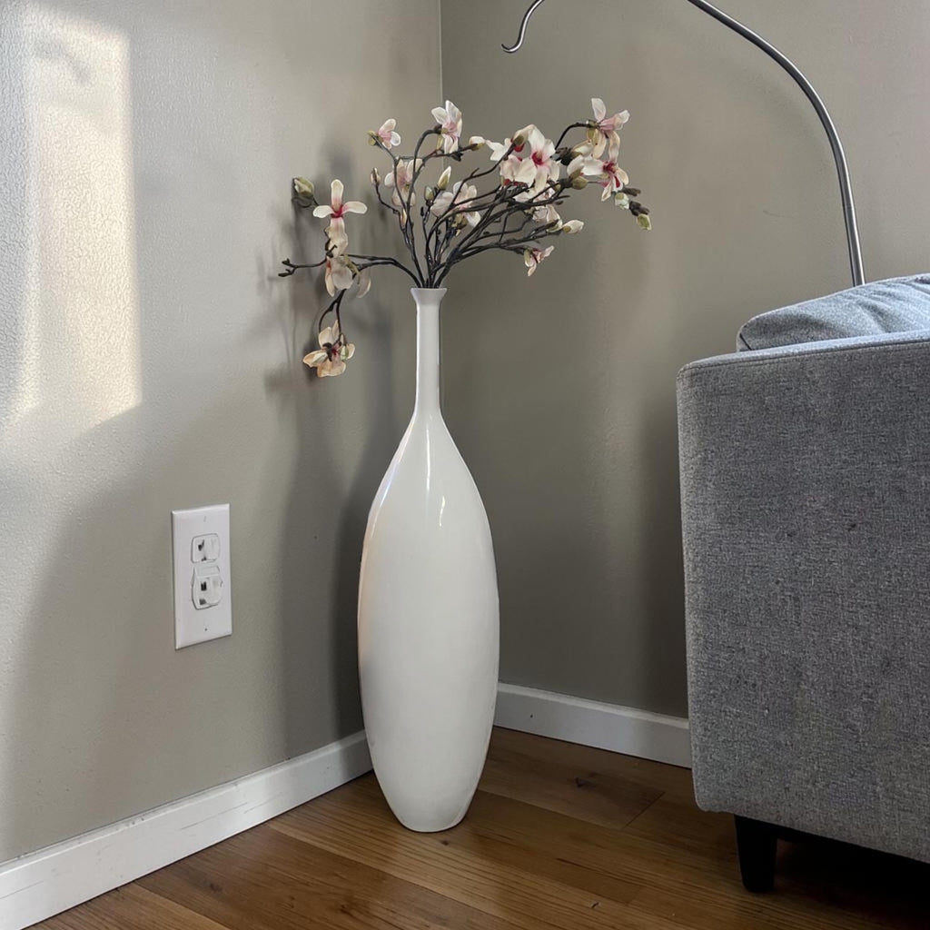 Tall Ceramic Floor Vase