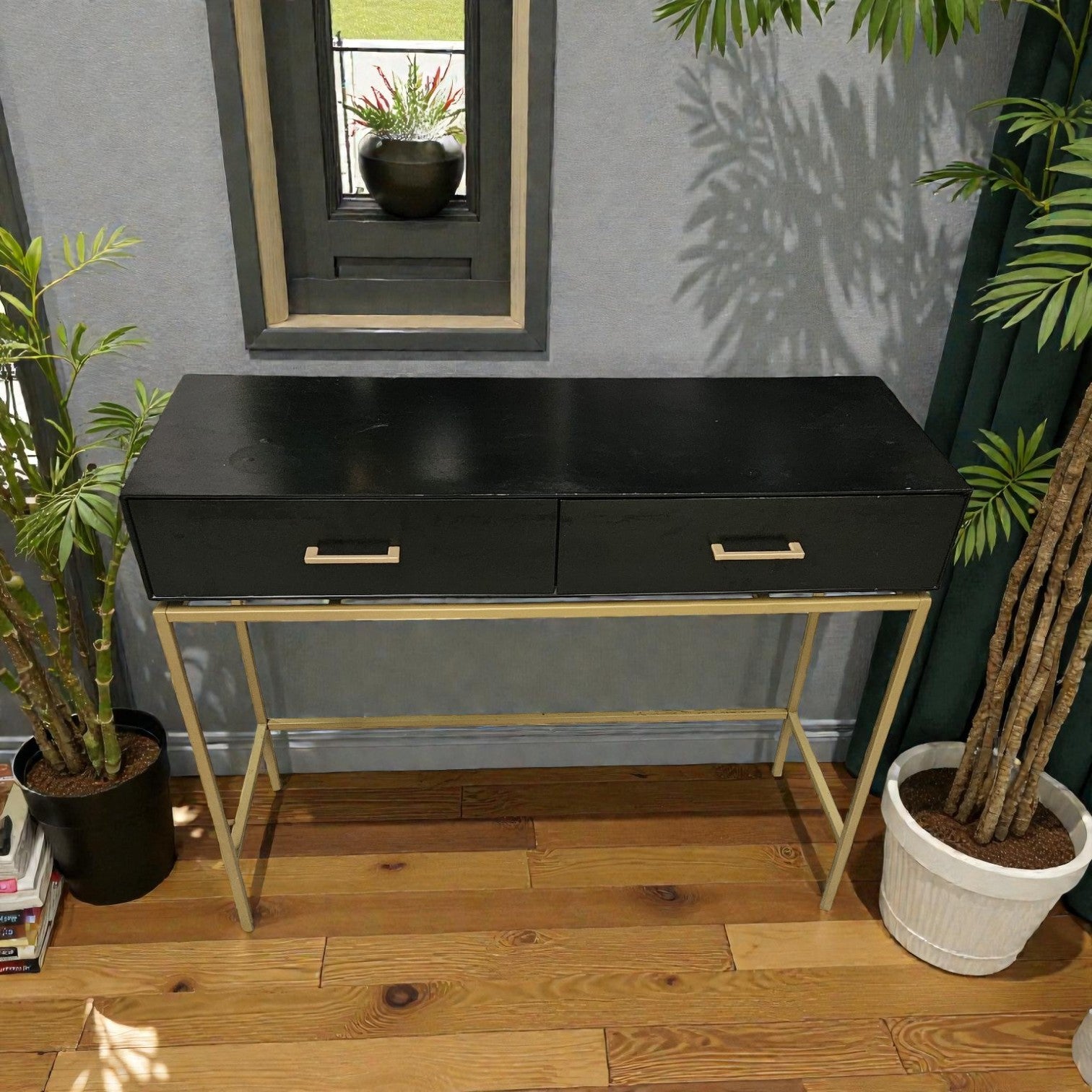 Temple & Webster Kylie Console Table (Dimensions: 82 X 99 X 35)
