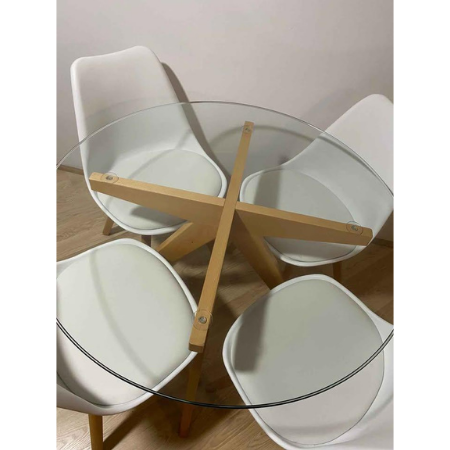Temple & Webster Dining Set with chairs