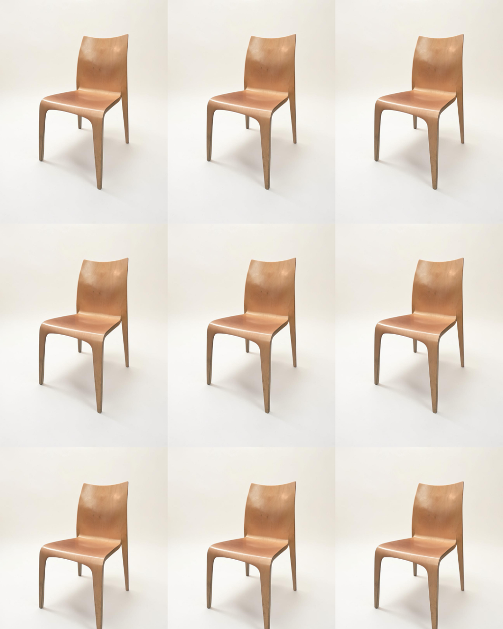 Thonet Ply Collection Flow Chair RRP $1200+ X37 Available (Priced Each)