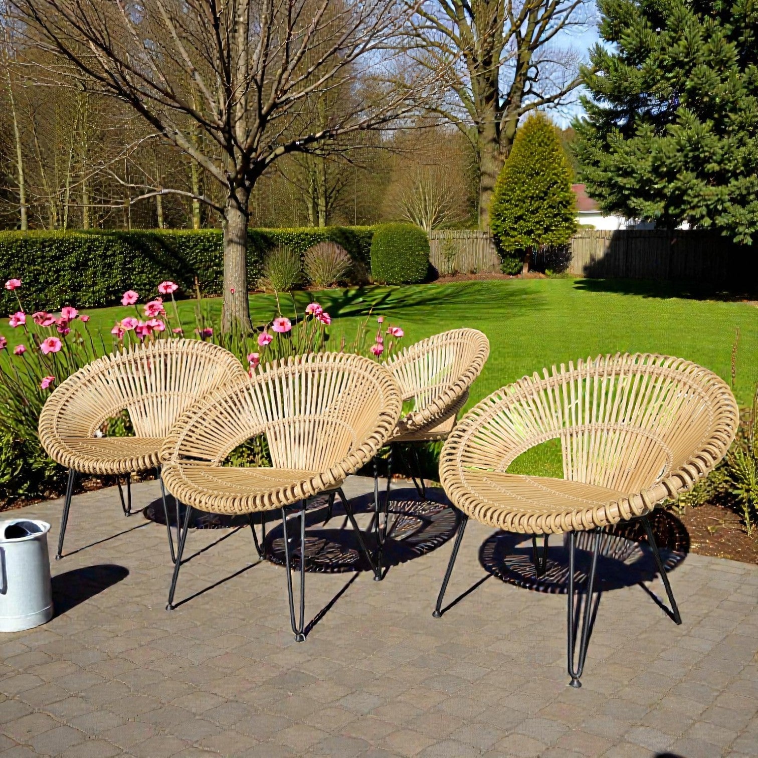 Vincent Sheppard Roy Woven Chairs - 300 Each (W82cm X D75cm X H80cm)