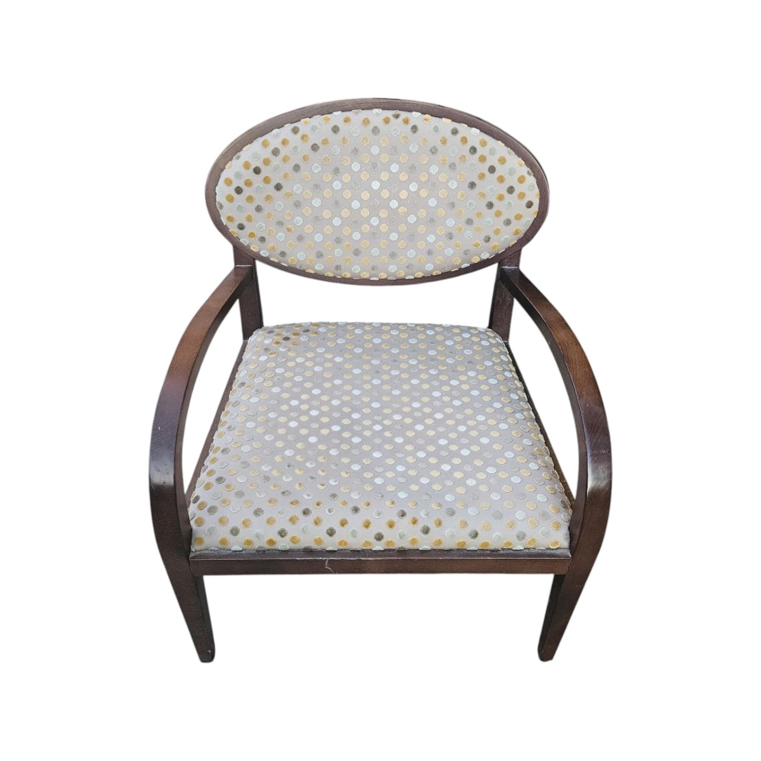 Vintage Art Deco Style Armchair (Dimensions:75x62x60)