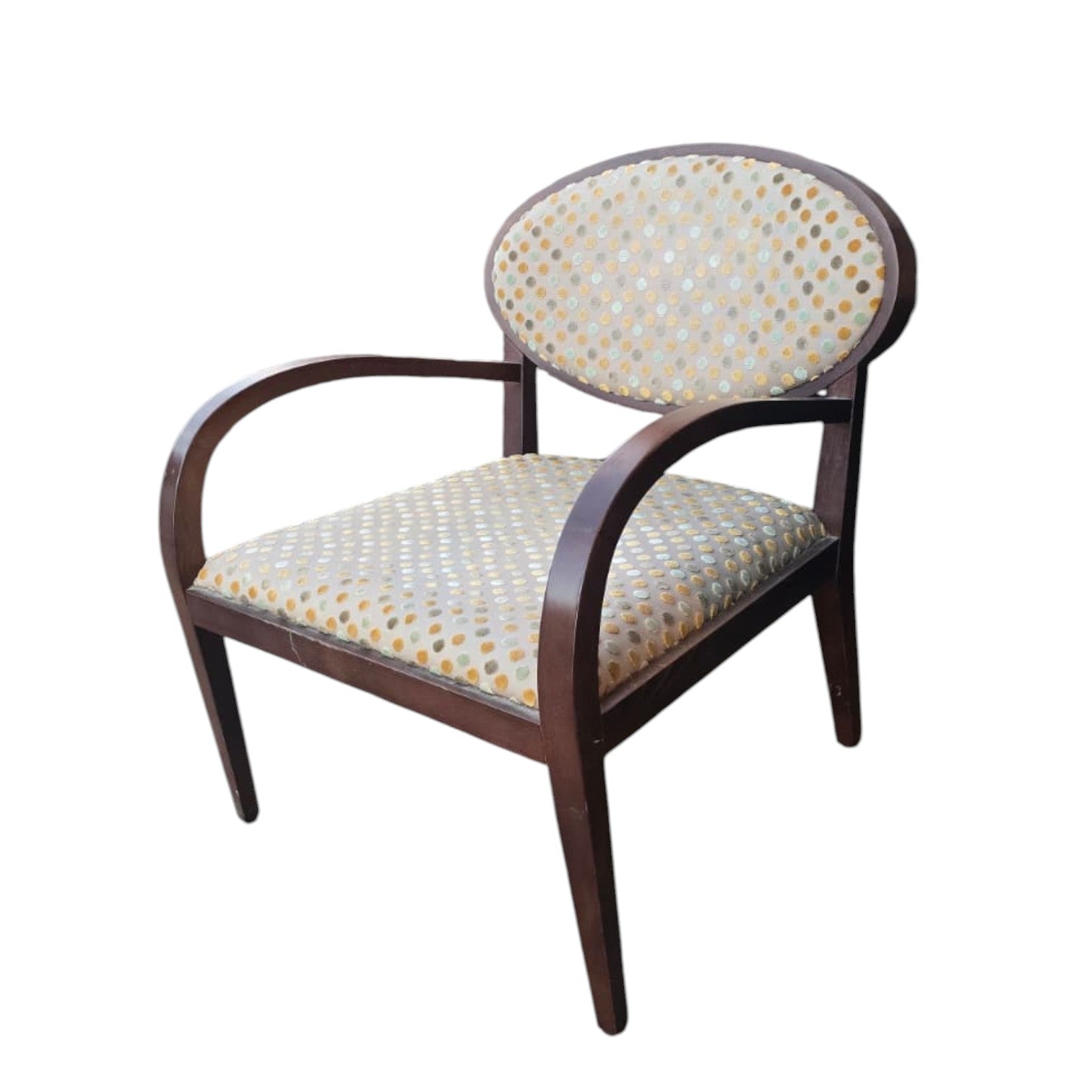 Vintage Art Deco Style Armchair (Dimensions:75x62x60)