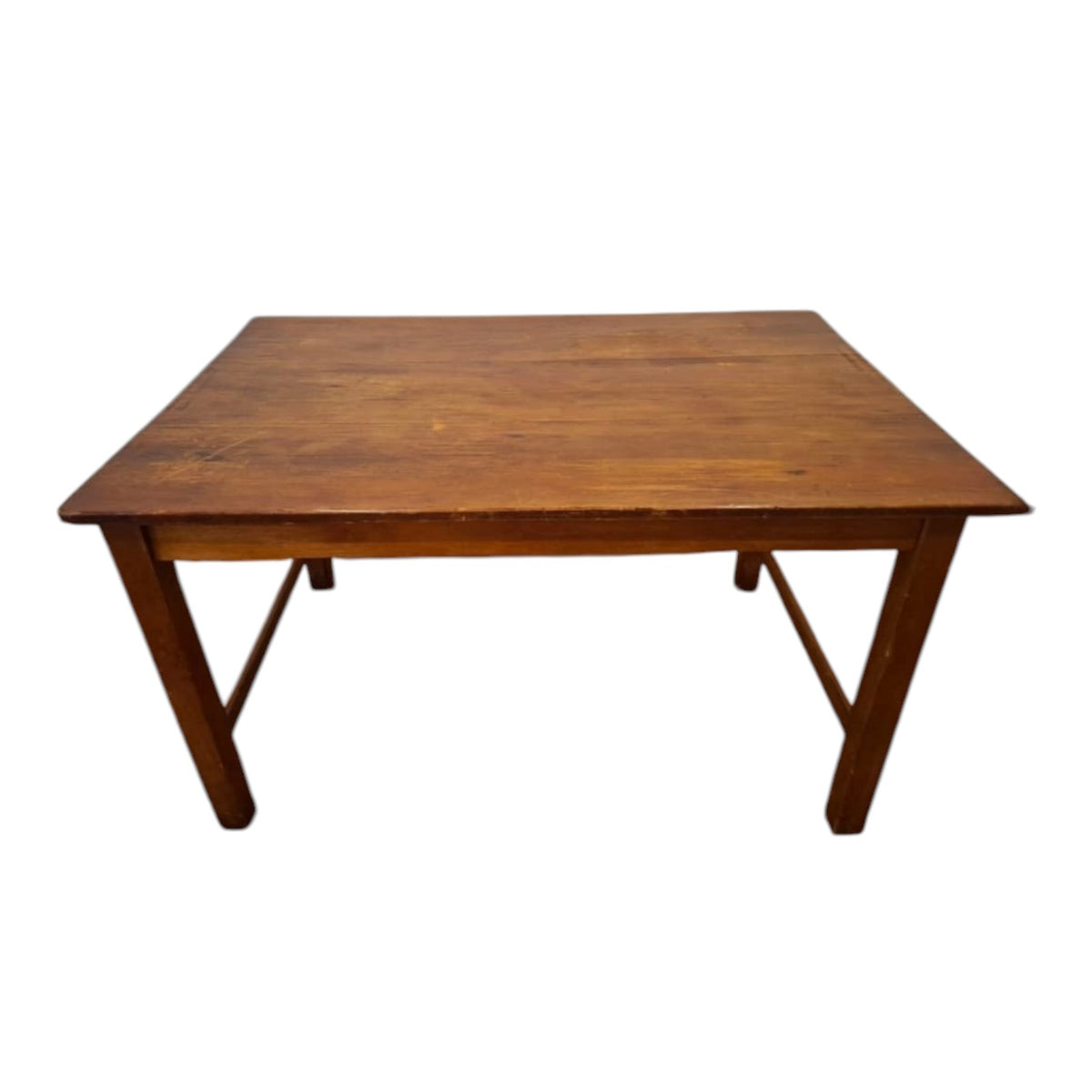 Vintage Wooden Farmhouse Dining Table