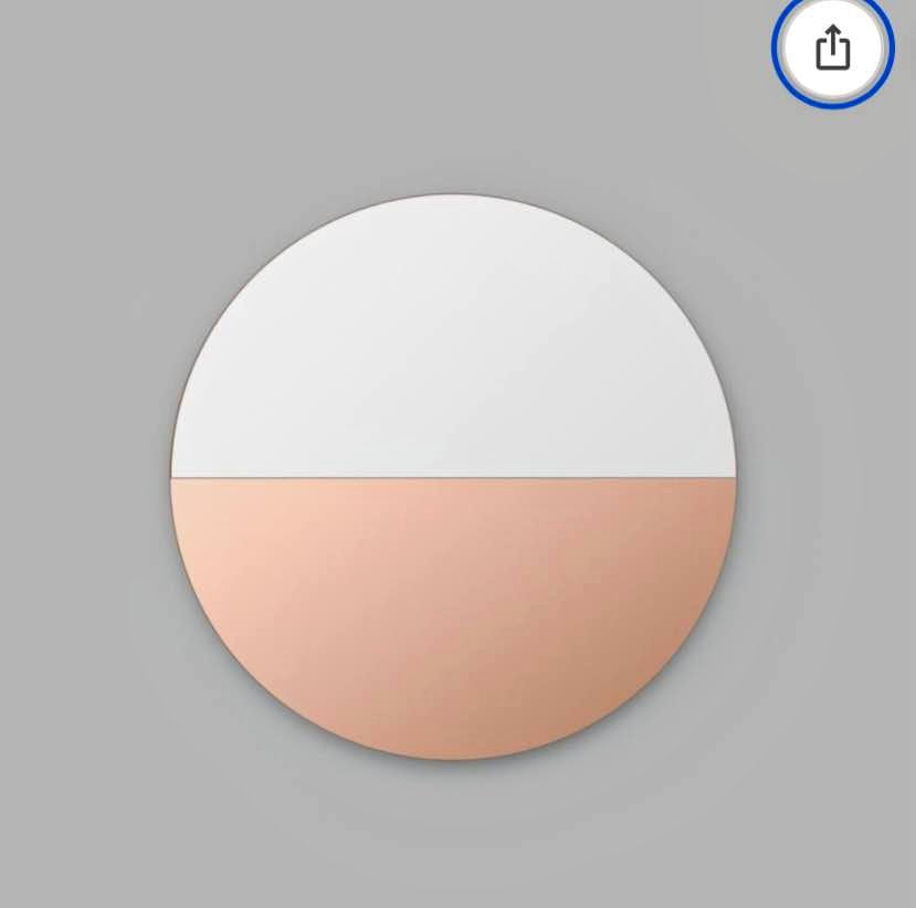 Contemporary Wall Mirror Suitable for Living Rooms and Hallways