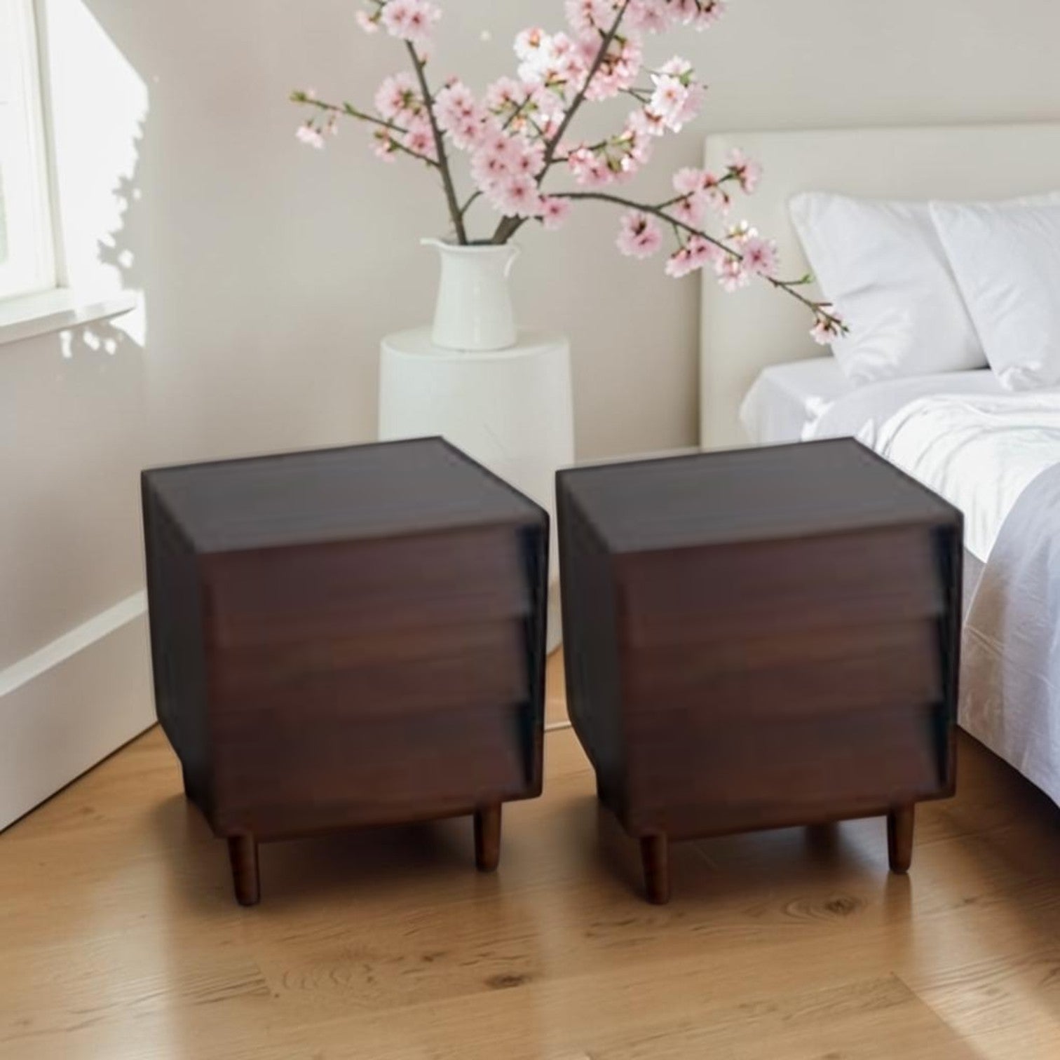 Walnut Nightstand