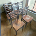 Walnut Stained Beechwood Chairs 55 Available - Priced Each