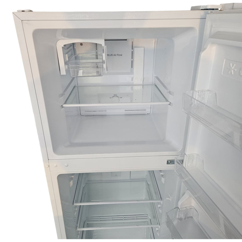 White Top-Mount Refrigerator (Dimensions: 152x64x52)