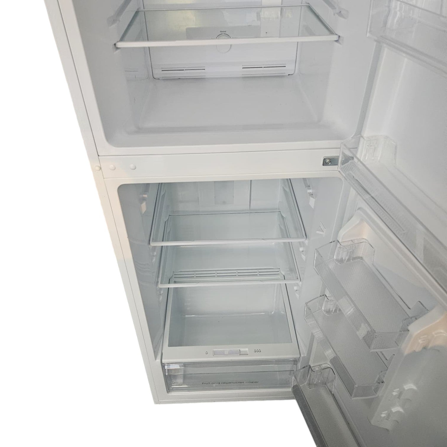 White Top-Mount Refrigerator (Dimensions: 152x64x52)