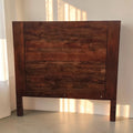 Wooden Bedhead (Dimensions: 137x143x5)