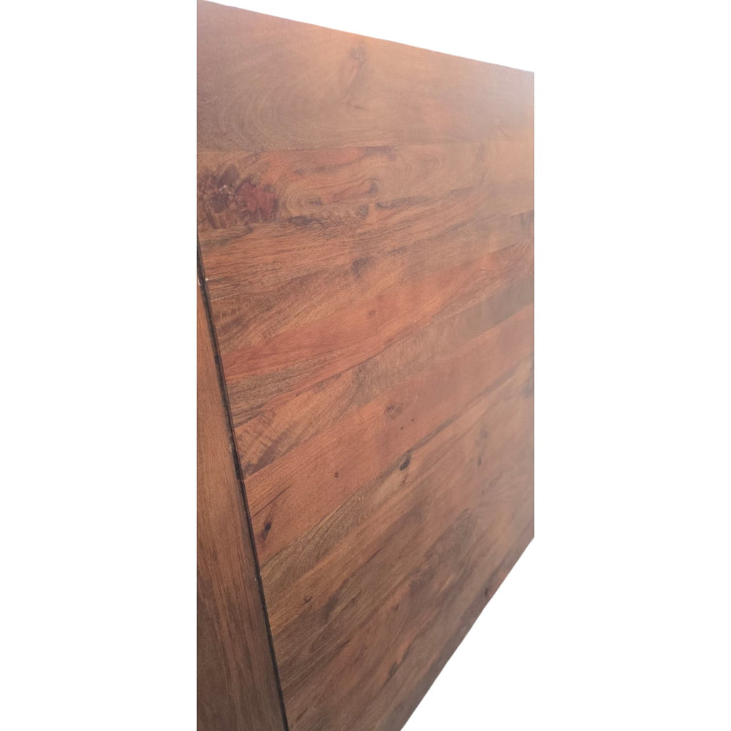 Wooden Bedhead (Dimensions: 137x143x5)
