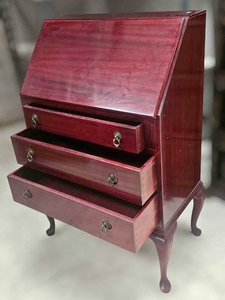 Writing bureau or secretary desk