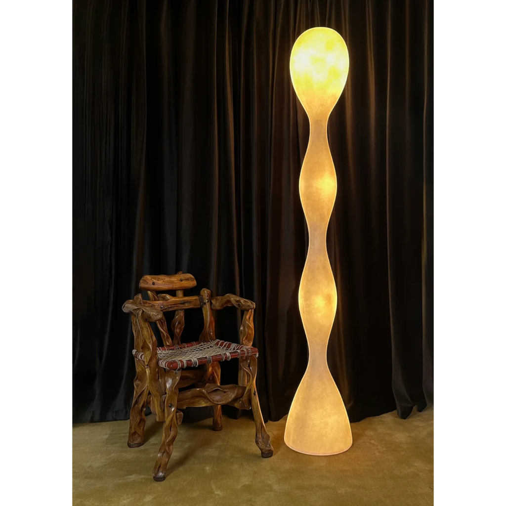 “Yoga” Floor Lamp By Guglielmo Berchicci For Kundalini, 1990s