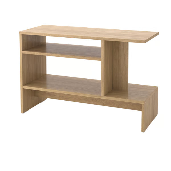 IKEA HOLMERUD Side table, oak effect, 80x31 cm