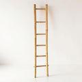 Natural Bamboo Decorative Ladder (202x39)